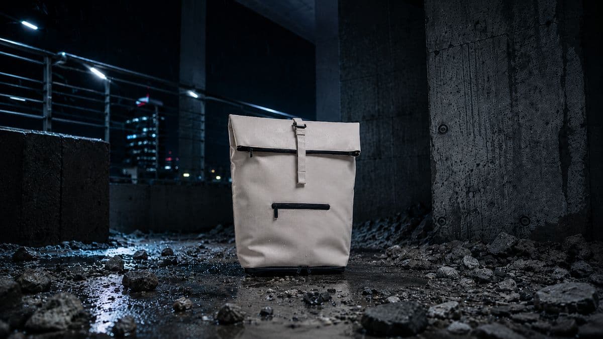 NORJ backpack tarpaulin material