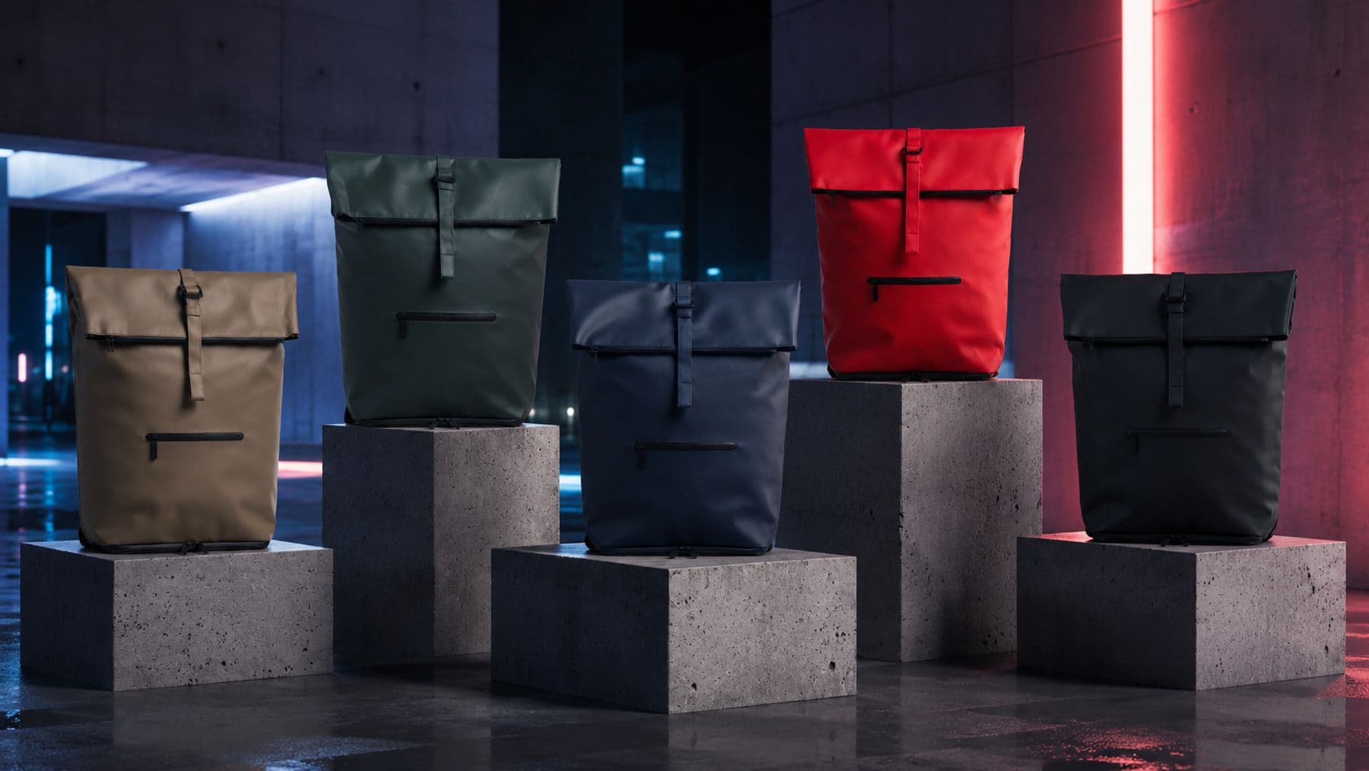 NORJ backpack cinematic shot